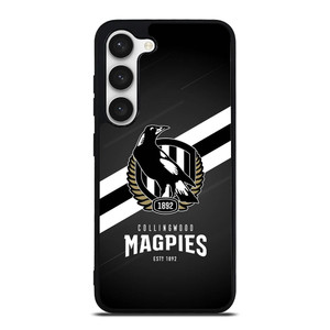 COLLINGWOOD MAGPIES LOGO AFL Samsung Galaxy S23 Case COLLINGWOOD MAGPIES LOGO AFL Samsung Galaxy S23 Case