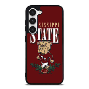 MISSISSIPPI STATE BULLDOGS SYMBOL Samsung Galaxy S23 Case MISSISSIPPI STATE BULLDOGS SYMBOL Samsung Galaxy S23 Case