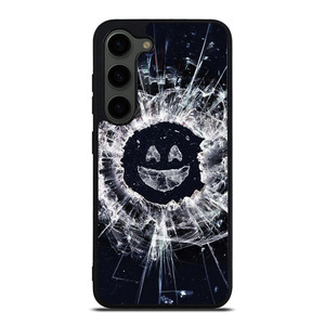 BLACK MIRROR SMILEY Samsung Galaxy S23 Plus Case
