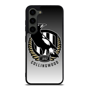 COLLINGWOOD MAGPIES ICON AFL Samsung Galaxy S23 Plus Case COLLINGWOOD MAGPIES ICON AFL Samsung Galaxy S23 Plus Case