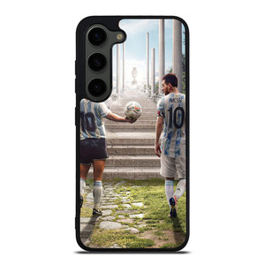 DIEGO MARADONA AND LIONEL MESSI Samsung Galaxy S23 Plus Case DIEGO MARADONA AND LIONEL MESSI Samsung Galaxy S23 Plus Case