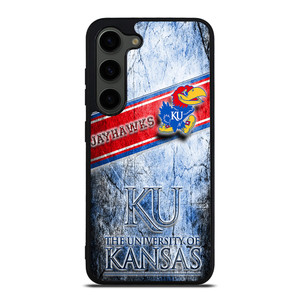 UNIVERSITY OF KANSAS JAYHAWKS LOGO Samsung Galaxy S23 Plus Case UNIVERSITY OF KANSAS JAYHAWKS LOGO Samsung Galaxy S23 Plus Case