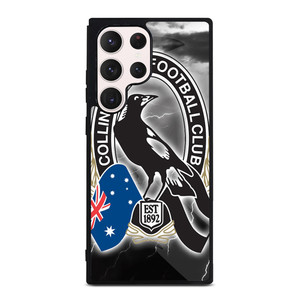 COLLINGWOOD MAGPIES AFL LOGO Samsung Galaxy S23 Ultra Case COLLINGWOOD MAGPIES AFL LOGO Samsung Galaxy S23 Ultra Case