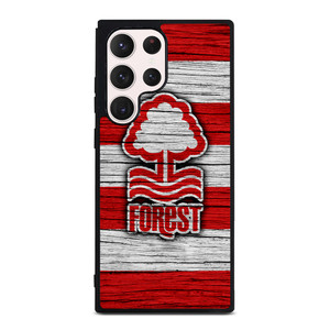 NOTTINGHAM FOREST LOGO WOODEN Samsung Galaxy S23 Ultra Case