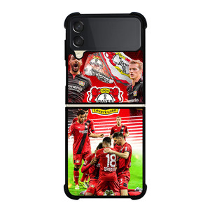 BAYER LEVERKUSEN 1904 BUNDESLIGA Samsung Z Flip 3 Case BAYER LEVERKUSEN 1904 BUNDESLIGA Samsung Z Flip 3 Case