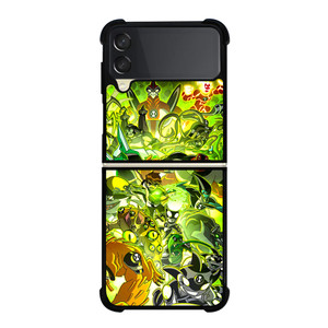 BEN10 CHARACTERS Samsung Z Flip 3 Case BEN10 CHARACTERS Samsung Z Flip 3 Case