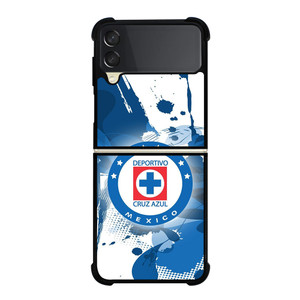 DEPORTIVO CRUZ AZUL ICON Samsung Z Flip 3 Case DEPORTIVO CRUZ AZUL ICON Samsung Z Flip 3 Case