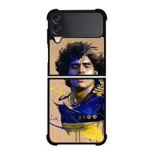 DIEGO MARADONA BOCA JUNIORS Samsung Z Flip 3 Case DIEGO MARADONA BOCA JUNIORS Samsung Z Flip 3 Case