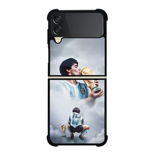 DIEGO MARADONA CHAMPIONS 2 Samsung Z Flip 3 Case DIEGO MARADONA CHAMPIONS 2 Samsung Z Flip 3 Case