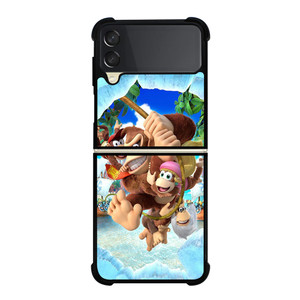 DONKEY KONG COUNTRY FREEZE Samsung Z Flip 3 Case DONKEY KONG COUNTRY FREEZE Samsung Z Flip 3 Case
