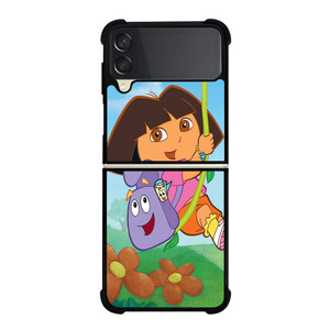 DORA THE EXPLORER CUTE Samsung Z Flip 3 Case DORA THE EXPLORER CUTE Samsung Z Flip 3 Case