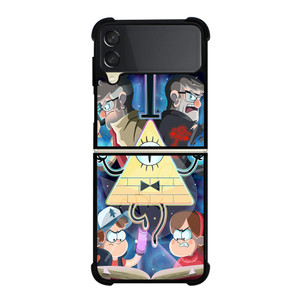 GRAVITY FALLS CARTOON ART Samsung Z Flip 3 Case GRAVITY FALLS CARTOON ART Samsung Z Flip 3 Case