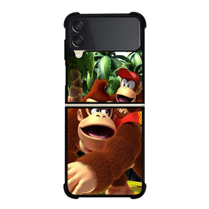 HAPPY DONKEY KONG COUNTRY Samsung Z Flip 3 Case HAPPY DONKEY KONG COUNTRY Samsung Z Flip 3 Case