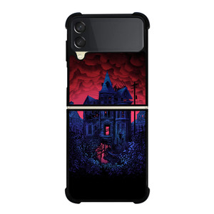 HAUNTED HOUSE ART Samsung Z Flip 3 Case HAUNTED HOUSE ART Samsung Z Flip 3 Case