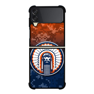 ILLINOIS FIGHTING LOGO Samsung Z Flip 3 Case ILLINOIS FIGHTING LOGO Samsung Z Flip 3 Case