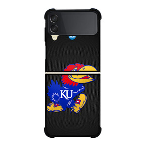 KANSAS JAYHAWKS ICON Samsung Z Flip 3 Case KANSAS JAYHAWKS ICON Samsung Z Flip 3 Case