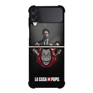 LA CASA DE PAPEL MONEY HEIST ART Samsung Z Flip 3 Case LA CASA DE PAPEL MONEY HEIST ART Samsung Z Flip 3 Case