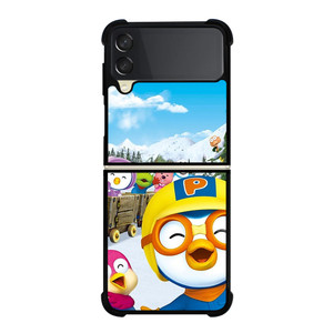 PORORO THE LITTLE PENGUIN 3 Samsung Z Flip 3 Case PORORO THE LITTLE PENGUIN 3 Samsung Z Flip 3 Case