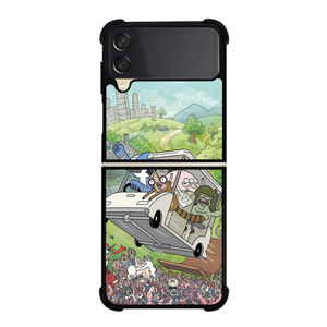 REGULAR SHOW ART Samsung Z Flip 3 Case