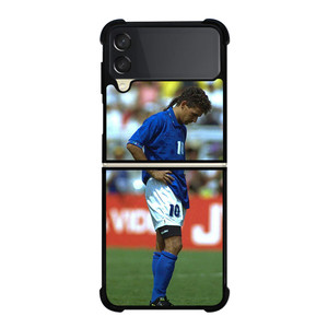ROBERTO BAGGIO ITALY LEGEND Samsung Z Flip 3 Case ROBERTO BAGGIO ITALY LEGEND Samsung Z Flip 3 Case
