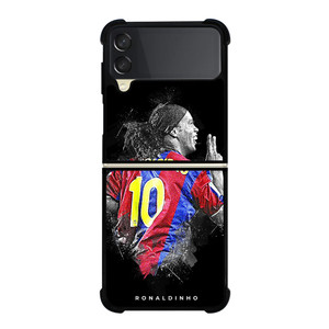 RONALDINHO LEGEND ART Samsung Z Flip 3 Case RONALDINHO LEGEND ART Samsung Z Flip 3 Case