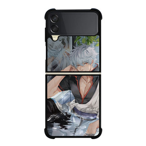 SAKATA GINTOKI GINTAMA ANIME ART Samsung Z Flip 3 Case SAKATA GINTOKI GINTAMA ANIME ART Samsung Z Flip 3 Case
