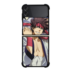SANOSUKE SAGARA KENSHIN ANIME ART Samsung Z Flip 3 Case SANOSUKE SAGARA KENSHIN ANIME ART Samsung Z Flip 3 Case