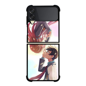 SHIGATSU WA KIMI NO USO ROMANCE ANIME Samsung Z Flip 3 Case