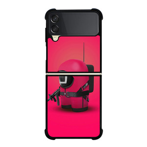 SQUID GAME AMONG US Samsung Z Flip 3 Case SQUID GAME AMONG US Samsung Z Flip 3 Case
