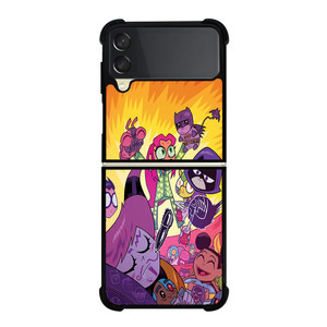 TEEN TITANS GO CARTOON Samsung Z Flip 3 Case TEEN TITANS GO CARTOON Samsung Z Flip 3 Case
