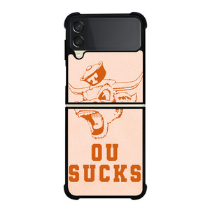 TEXAS LONGHORNS UNIVERSITY SYMBOL Samsung Z Flip 3 Case TEXAS LONGHORNS UNIVERSITY SYMBOL Samsung Z Flip 3 Case