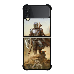 THE MANDALORIAN STARWARS Samsung Z Flip 3 Case THE MANDALORIAN STARWARS Samsung Z Flip 3 Case