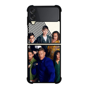 THE UMBRELLA ACADEMY CHARACTERS MOVIE Samsung Z Flip 3 Case THE UMBRELLA ACADEMY CHARACTERS MOVIE Samsung Z Flip 3 Case