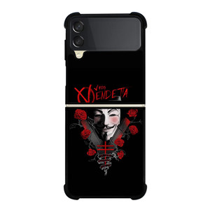 V FOR VENDETTA 4 Samsung Z Flip 3 Case V FOR VENDETTA 4 Samsung Z Flip 3 Case