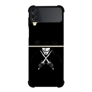 V FOR VENDETTA Samsung Z Flip 3 Case V FOR VENDETTA Samsung Z Flip 3 Case