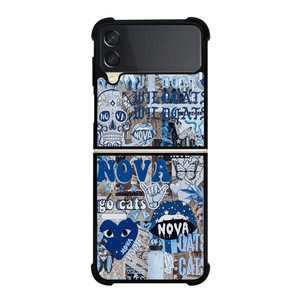 VILLANOVA COLLAGE Samsung Z Flip 3 Case VILLANOVA COLLAGE Samsung Z Flip 3 Case