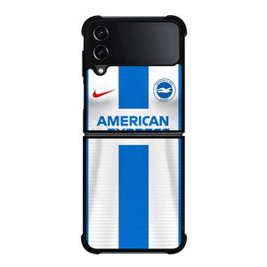 BRIGHTON HOVE ALBION FC JERSEY Samsung Z Flip 4 Case BRIGHTON HOVE ALBION FC JERSEY Samsung Z Flip 4 Case