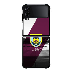 BURNLEY FC LOGO Samsung Z Flip 4 Case BURNLEY FC LOGO Samsung Z Flip 4 Case