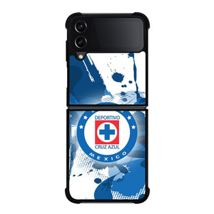 DEPORTIVO CRUZ AZUL ICON Samsung Z Flip 4 Case DEPORTIVO CRUZ AZUL ICON Samsung Z Flip 4 Case