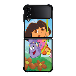 DORA THE EXPLORER CUTE Samsung Z Flip 4 Case DORA THE EXPLORER CUTE Samsung Z Flip 4 Case