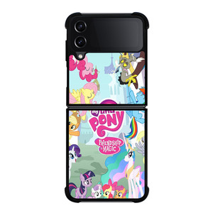 FRIENDSHIP IS MAGIC MY LITTLE PONY Samsung Z Flip 4 Case FRIENDSHIP IS MAGIC MY LITTLE PONY Samsung Z Flip 4 Case