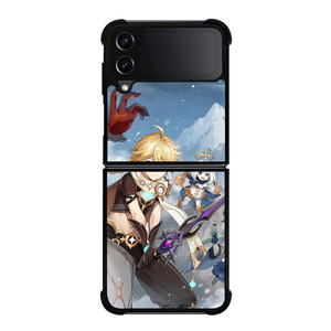 GENSHIN IMPACT ANIME 3 Samsung Z Flip 4 Case GENSHIN IMPACT ANIME 3 Samsung Z Flip 4 Case