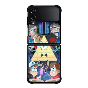 GRAVITY FALLS CARTOON ART Samsung Z Flip 4 Case GRAVITY FALLS CARTOON ART Samsung Z Flip 4 Case