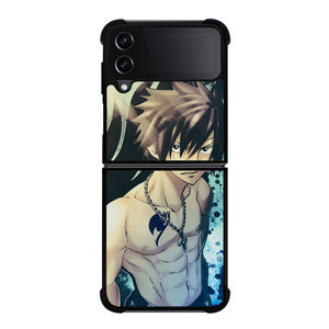GRAY FULLBUSTER FAIRY TAIL ANIME ART Samsung Z Flip 4 Case GRAY FULLBUSTER FAIRY TAIL ANIME ART Samsung Z Flip 4 Case