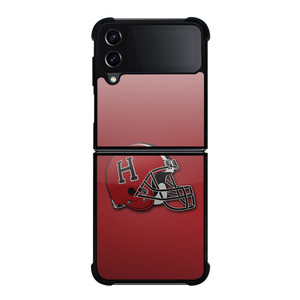 HARVARD CRIMSON FOOTBALL HELMET Samsung Z Flip 4 Case HARVARD CRIMSON FOOTBALL HELMET Samsung Z Flip 4 Case