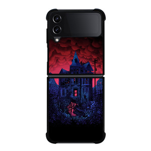 HAUNTED HOUSE ART Samsung Z Flip 4 Case HAUNTED HOUSE ART Samsung Z Flip 4 Case