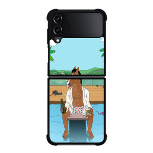 HOLLYWOOD BOJACK HORSEMAN Samsung Z Flip 4 Case HOLLYWOOD BOJACK HORSEMAN Samsung Z Flip 4 Case
