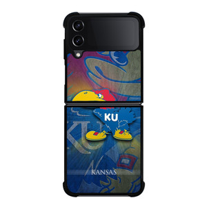 KANSAS JAYHAWKS LOGO Samsung Z Flip 4 Case