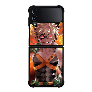 KATSUKI BAKUGO ART ANIME Samsung Z Flip 4 Case KATSUKI BAKUGO ART ANIME Samsung Z Flip 4 Case
