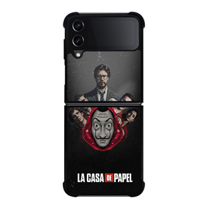 LA CASA DE PAPEL MONEY HEIST ART Samsung Z Flip 4 Case